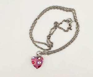 Be My Valentine Mini Bubble Heart Necklace